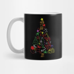 Merry Xmas T-Shirt Christmas Tree Mug